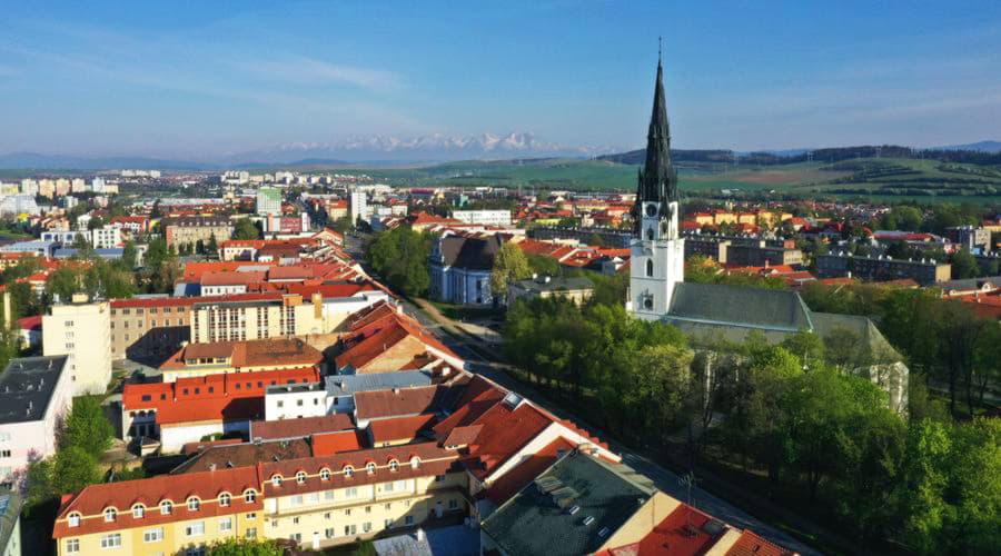 The best car rental options in Spišská Nová Ves